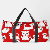 Roter Geisterhund Duffle Bag (Rückseite)