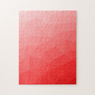 Roter geometrischer Mesh-Gradientenverlauf-Muster Puzzle