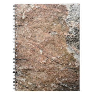 Roter Gestein Notizblock
