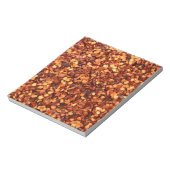 Roter, getrockneter Chili Notizblock (Rotiert)