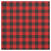 Roter Gingham-Karo Stoff (Muster)