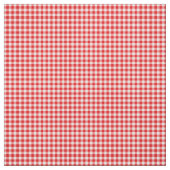 Roter Gingham Stoff (Muster)
