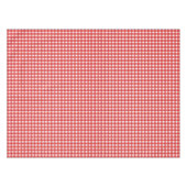 Roter Gingham Tischdecke (Vorderseite (Horizontal))