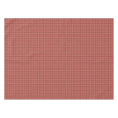Roter Gingham Tischdecke (Vorderseite (Horizontal))