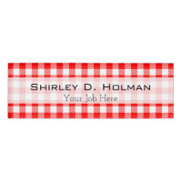 Roter Ginghampicknick-Tischdeckedruck