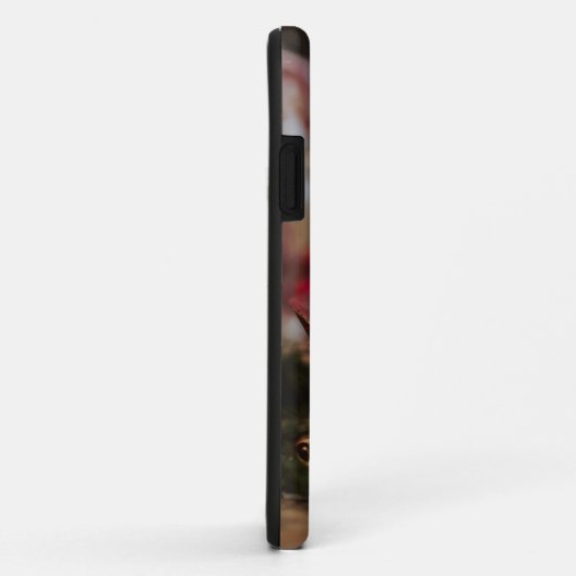 Roter Glass Snow Ball iPhone Case (Hinten/Rechts)