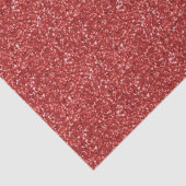 Roter Glitter Seidenpapier (Detail)