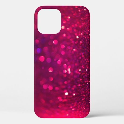 Roter Glitzer: Abstrakt Bokeh Case-Mate iPhone Hülle (Rückseite)