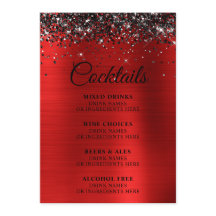 Roter Glitzer - Cocktails Bar