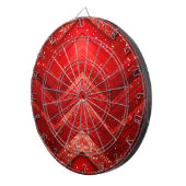 Roter Glitzer Decorative Dartboard Dartscheibe (Vorderseite rechts)