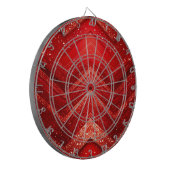 Roter Glitzer Decorative Dartboard Dartscheibe (Vorderseite Links)