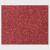 Roter Glitzer Geschenkpapier (Flach)