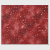 Roter Glitzer Geschenkpapier (Flach)