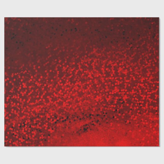 roter Glitzer Geschenkpapier (Flach)