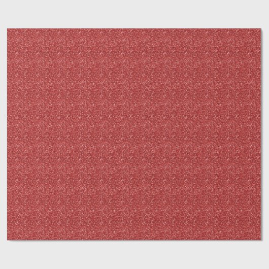 Roter Glitzer Geschenkpapier (Flach)