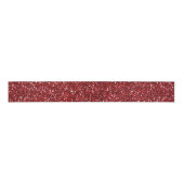 Roter Glitzer Glitz Ripsband (Vorderseite)