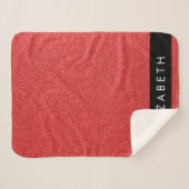 Roter Glitzer, Hintergrund des Glitzer, Ihr Name Sherpadecke (Vorderseite (Horizontal))