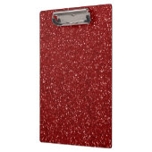 Roter Glitzer Klemmbrett (Links)