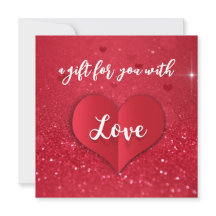 Roter Glitzer Liebe Herzschlag Valentinstag Gesche