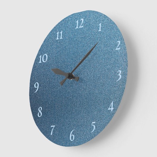 Roter Glitzer mit großen Wanduhren (Winkel)