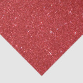 Roter Glitzer Seidenpapier (Ausschnitt)