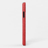 Roter Glitzer, Sparkle, Hintergrund des Glitzer Case-Mate iPhone Hülle (Hinten/Rechts)