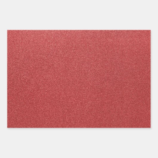 Roter Glitzer, Sparkle, Hintergrund des Glitzer Geschenkpapier Set (Vorderseite)