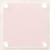 Roter Glitzer, Sparkle, Hintergrund des Glitzer Glasuntersetzer (Rückseite)