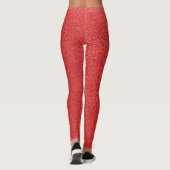 Roter Glitzer, Sparkle, Hintergrund des Glitzer Leggings (Rückseite)