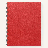 Roter Glitzer, Sparkle, Hintergrund des Glitzer Notizblock (Vorderseite)