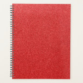 Roter Glitzer, Sparkle, Hintergrund des Glitzer Planer (Vorderseite)