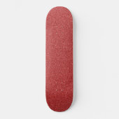 Roter Glitzer, Sparkle, Hintergrund des Glitzer Skateboard (Vorderseite)