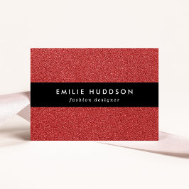 Roter Glitzer, Sparkle, Hintergrund des Glitzer Visitenkarte