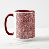 Roter Glitzer Tasse (Links)