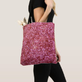 Roter Glitzer Tote Tasche (Von Nahem)