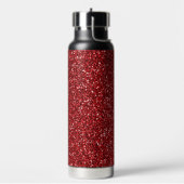 Roter Glitzer Trinkflasche (Links)