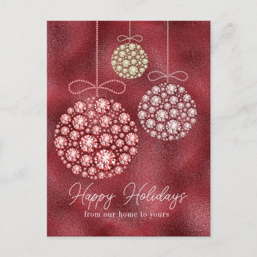 Roter Glitzer Weihnachten (Vorderseite)