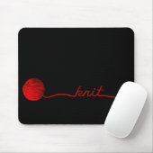 Roter Goblatt Mousepad (Mit Mouse)