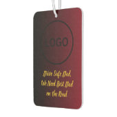 Roter Gradient Löwenstadt Auto-Luftverbesserer Autolufterfrischer (Links)