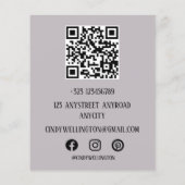Roter grauer Herzfrequenz-Personal-Trainer Flyer (Hinten)