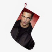 Roter Gravity-Weihnachtsstrumpf Kleiner Weihnachtsstrumpf (Vorderansicht (hängend))