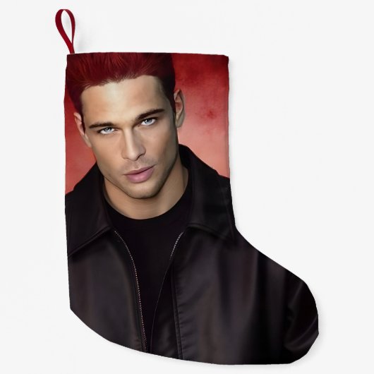 Roter Gravity-Weihnachtsstrumpf Kleiner Weihnachtsstrumpf (Vorderseite)