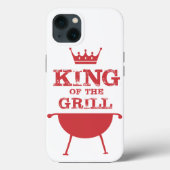 Roter Grillkönig Case-Mate iPhone Hülle (Rückseite)