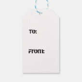 Roter Grillkönig Geschenkanhänger (Rückseite)