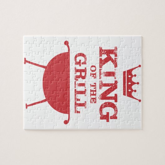 Roter Grillkönig Puzzle (Horizontal)