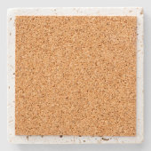 Roter Grillkönig Steinuntersetzer (Rückseite)