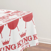Roter Grillkönig Tischdecke (Beispiel)