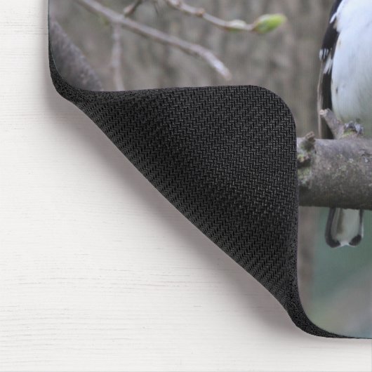 Roter Grosbeak-Mauspad Mousepad (Ecke)