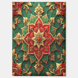 Roter grüner dekorativer Weihnachts-Feiertagsmagne Magnet