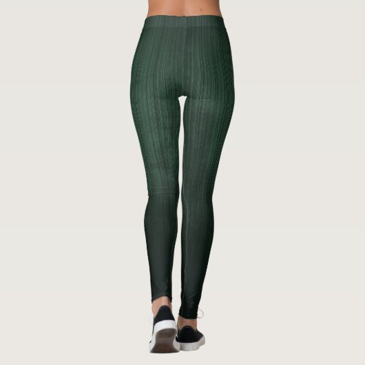 Roter grüner Ober Leggings (Rückseite)